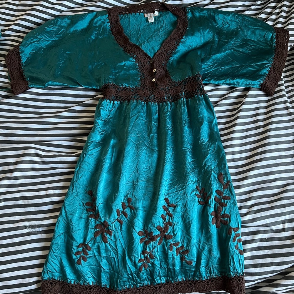 genuine silk vintage dress